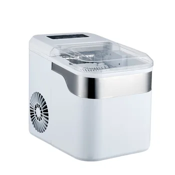  Casa pequena e rápida de fazer gelo totalmente automática, máquina de fazer gelo portátil comestível ice maker