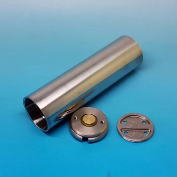  Substituição 18650 Bateria Tubo de Aço Inoxidável 304 para DIY Mod Acessório