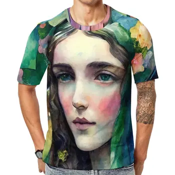  Virgem Maria T-Shirt Deusa-Mãe Funny T-Shirts O Pescoço Novidade Camiseta Premium Mens Gráfico Superior Tees 4XL 5XL 6XL