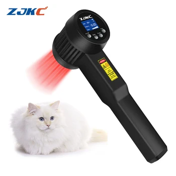  ZJKC 808NM Profundidade de Penetração do Laser Frio Dispositivo de tratamento para a Artrite Feridas, Lesões Articulares Alívio da Dor Cães Gatos Animais de estimação Fisioterapia
